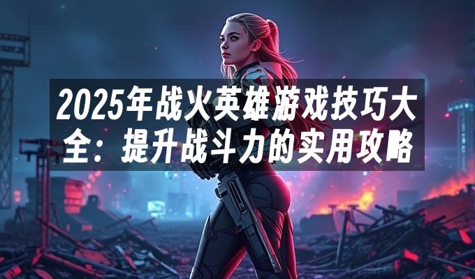2025年战火英雄游戏技巧大全：提升战斗力的实用攻略