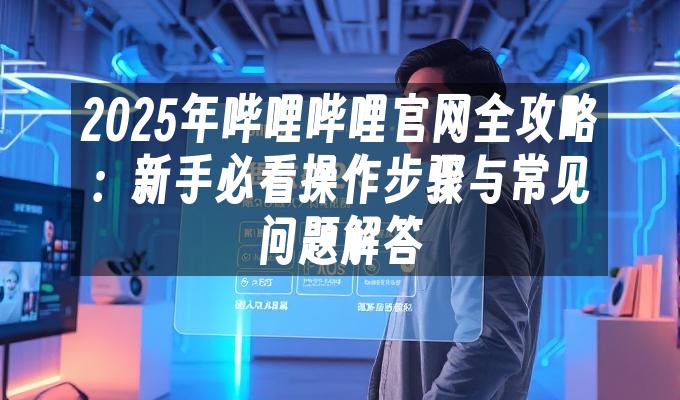 2025年哔哩哔哩官网全攻略：新手必看操作步骤与常见问题解答