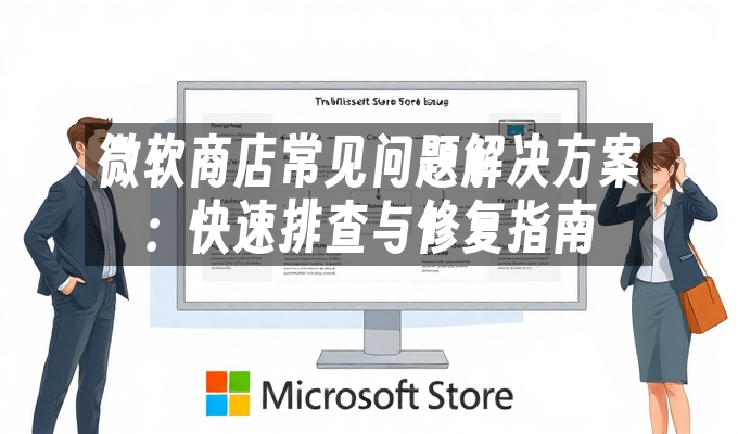 微软商店常见问题解决方案：快速排查与修复指南