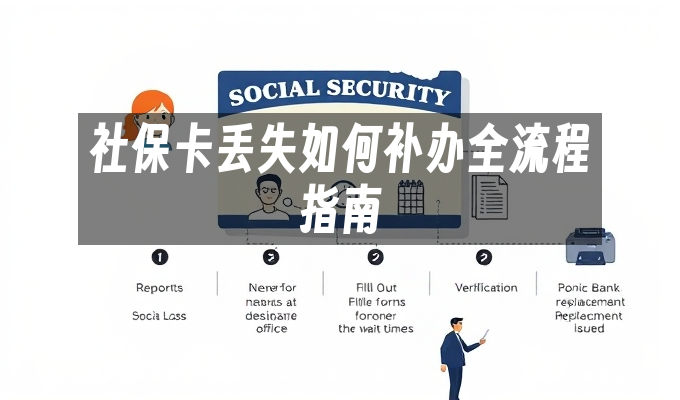 社保卡丢失如何补办全流程指南