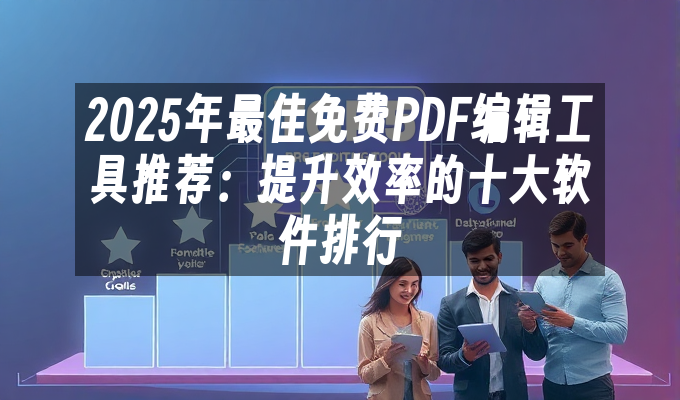 2025年最佳免费PDF编辑工具推荐：提升效率的十大软件排行
